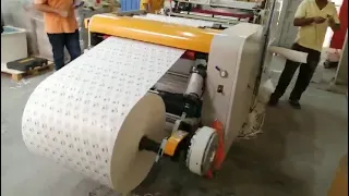 Sandwich Hamburger Wrapping Paper Cutting Sheeting Machine,Whatsapp 008613736789004