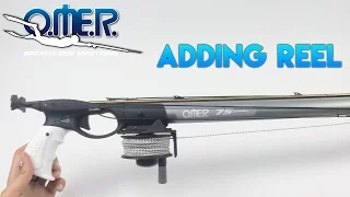 Adding an Omer reel to Omer speargun.