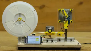 DIY SMD Resistor cutting machine | Arduino project