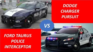 ¡HAY TIRO! y es un tiro POLICÍACO | POLICE INTERCEPTOR vs CHARGER PURSUIT