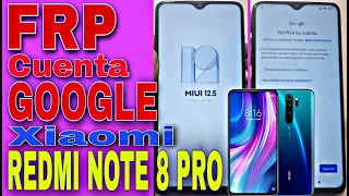 Frp Redmi Note 8 Pro, Quitar Cuenta  Google Xiaomi Redmi Note 8 Pro