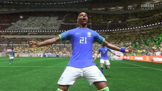 Morocco vs Brazil / FIFA World Cup Final / Full HD Match / FIFA 23 Gameplay PC
