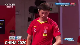 Xu Xin iFB vs  Zhou Kai A | 2020 Warm-Up Matches for Tokyo Olympics (R32)