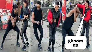 Nora Fatehi dances her heart out with Salman Yusuff on the streets of London