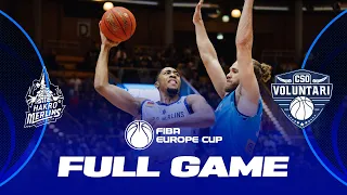 HAKRO Merlins Crailsheim v CSO Voluntari | Full Basketball Game | FIBA Europe Cup 2022-23