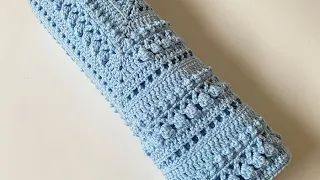 Easy Baby Shower Crochet Blanket and Lovey