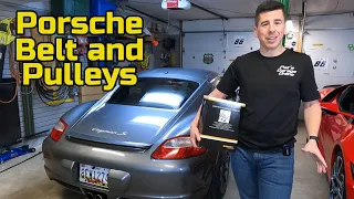 Replacing the Pulleys and Belt on the Porsche Cayman S