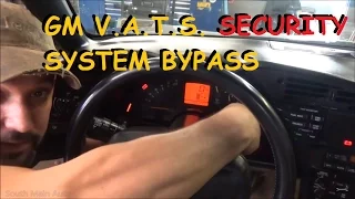 GM VATS Key / Resistor Key Security Bypass