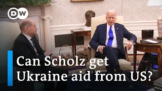 Scholz urges gridlocked US Congress to approve Ukraine aid | DW News