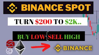 Raised $200 to $2K Trading Spot On Binance - Using This Trick