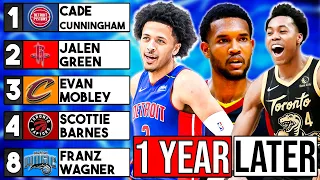 The INSANE 2021 NBA Draft... 1 Year Later