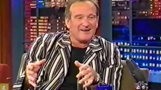 Robin Williams on his new comedy tour after 15 year hiatus [2002 FULL INTERVIEW]