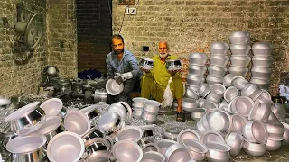 40 Years Old Aluminium Pot Factory | Cookware Manufacturing Process