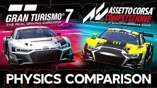 ACC vs GT7 physics comparison