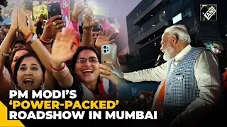 Unprecedented Scenes! PM Modi holds ‘electrifying’ roadshow in Mumbai