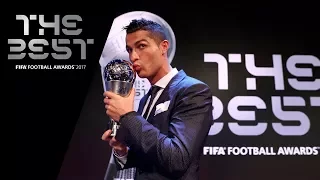 Cristiano Ronaldo reaction - The Best FIFA Men's Player 2017 (ENGLISH)