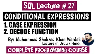 Case And Decode Function In Oracle SQL (IF THEN ELSE) With Examples | CASE DECODE FUNCTIONS