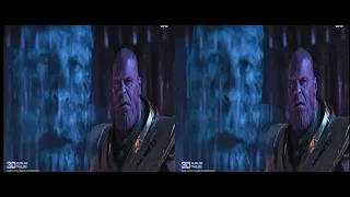 Thanos Sees Future • Endgame 3D 4K • 5.1 Audio