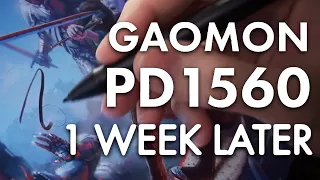 6 BIT Display? - Gaomon PD1560 Review 1 Week Later