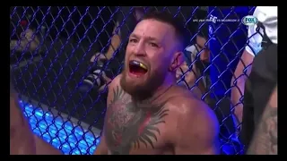 Conor McGregor Screams In Pain After Breaking His Leg