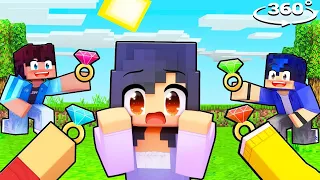 Everyone WANTS TO MARRY APHMAU In Minecraft! 360°