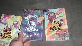 Unboxing Little witch academia volume 2 e coleção completa.