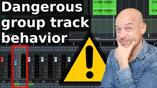 Groupe danger in Cubase