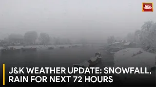 72-Hour Weather Alert in J&K: Rain, Snow Predicted by Met Department | Jammu Kashmir News