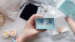 АСМР Распаковка бижутерии с АлиЭкспресс🎁ASMR AliExpress посылки Шепот, руки, Blue Yeti