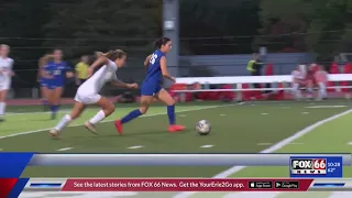 Popowski's boot leads Fort LeBoeuf to victory over General McLane, 2-0