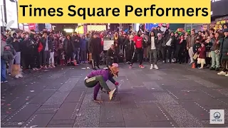 Experience the Magic of New York City Street Performers in Times Square