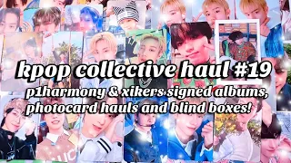 ♡ kpop collective haul #19 | piwon & xikers signed albums, photocard hauls & blind boxes! ♡