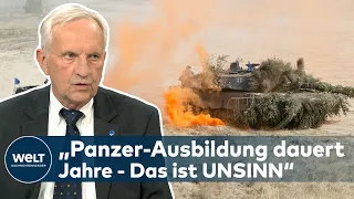 KAMPF UM UKRAINE: Wittmann macht klar - "Panzer-Ausbildung dauert nur wenige Wochen" | WELT Thema