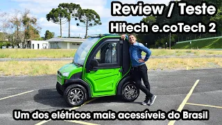 HITECH E.COTECH 2 | REVIEW AND TEST (One of the most affordable electric cars in World)