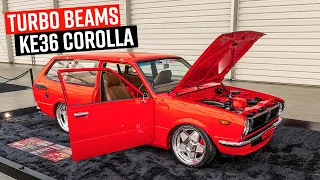 JDM swapped Turbo KE36 Corolla Wagon!