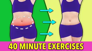 40 Minute Full Body Exercises To Burn Fat and Get Slim