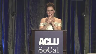 ACLU SoCal honors Alyssa Milano