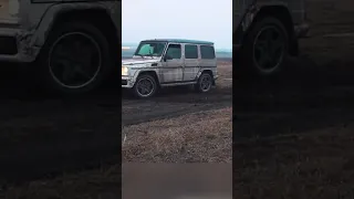 CADILLAC ESCALADE Vs G WAGON 😂👀 #Shorts | offroad 4x4 | g wagon vs | off-road battle | tug of war