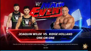 WWE 2K24-Joaquin Wilde vs. Ridge Holland (Main Event).