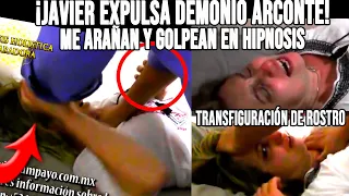 ME GOLPEAN Y ARAÑAN ¡JAVIER SAMPAYO EXPULSA DEMONIO ARCONTE! en asombrosa hipnosis exorcista- HHR