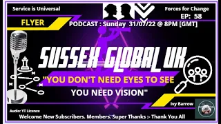 You Don't Need Eyes to See - You Need Vision