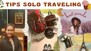 TIPS SOLO TRAVELING BUAT PEREMPUAN & PEMULA 🌏 cara jalan-jalan sendirian yang aman