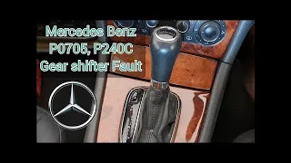 Mercedes Transmission P0705 Fault Code causing Limp Mode