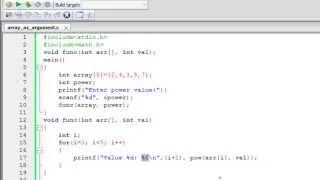 C Programming Tutorial - 55: Passing Arrays To Functions