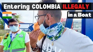 ENTERING COLOMBIA & BRAZIL WITHOUT PASSPORT in a boat | Donkey South America ??