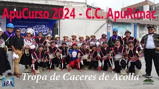 TROPA DE CACERES DE ACOLLA (JUNIN) CURSO ACTUALIZACION DOCENTE APURIMAC 2024 - PRODUCCIONES ISA