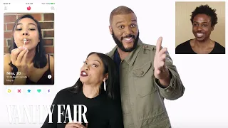 Taraji P. Henson and Tyler Perry Hijack a Stranger's Tinder | Vanity Fair