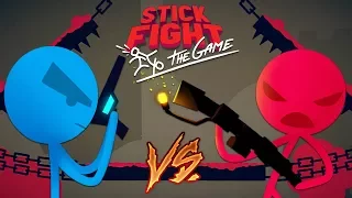 STICK FIGHTER GAME!! STICK FIGHT BOYFRIEND vs GIRLFRIEND! (Stick Fight: The Game)