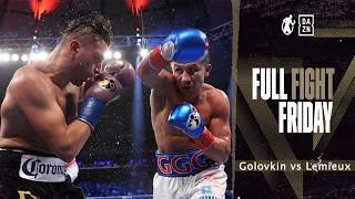 Full Fight | Gennadiy Golovkin vs David Lemieux! GGG Tries To Add Another Middleweight Title! (FREE)