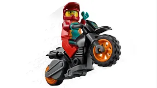 Lego City 60311 Fire Stunt Bike Review and Build ASMR